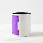 MODERN MANDALA FARBPINK ZWEIFARBIGE TASSE (Mittel)