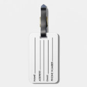 Modern Marbella Adventure Reiseangebot Gepäckanhänger (Rückseite vertikal)