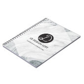 Modern Marble Customize with Your logo und zusamme Notizblock (Linke Seite)