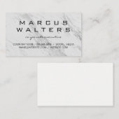Modern Marble Lux Visitenkarte (Vorne/Hinten)