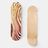 Modern marble texture skateboard (Vorderseite)