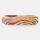 Modern marble texture skateboard (Horizontal)