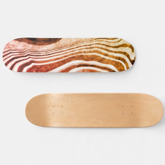Modern marble texture skateboard (Horizontal)