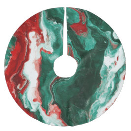 Modern Marble Weihnachtsbaumrock Polyester Weihnachtsbaumdecke