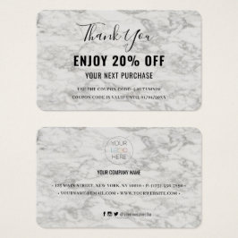 Modern Marbour Discount Coupon Card