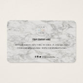 Modern Marbour Discount Coupon Card (Rückseite)