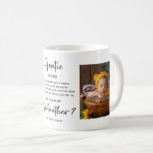 Modern Marbour Godmutt Foto Vorschlag Kaffeetasse (VorderseiteRechts)