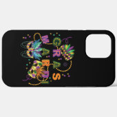 Modern Mardi Gras Case-Mate iPhone Hülle (Rückseite (Horizontal))