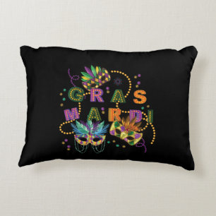 Modern Mardi Gras Dekokissen