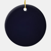 Modern Mardi Gras Keramik Ornament (Hinten)