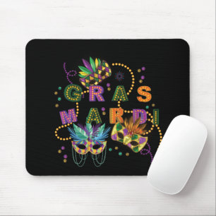 Modern Mardi Gras Mousepad