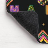 Modern Mardi Gras Mousepad (Ecke)