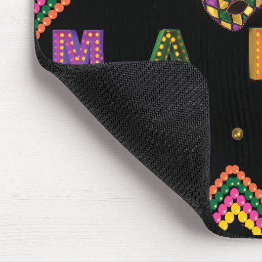 Modern Mardi Gras Mousepad (Ecke)