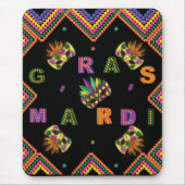 Modern Mardi Gras Mousepad (Vorne)