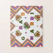 Modern Mardi Gras Puzzle (Vertikal)