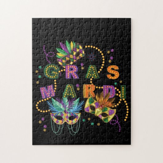 Modern Mardi Gras Puzzle (Vertikal)