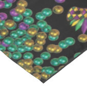 Modern Mardi Gras Tischdecke (Schrägansicht)