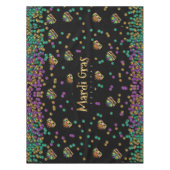 Modern Mardi Gras Tischdecke (Vorderseite)