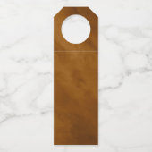 Modern Marmor Cheers Gold ID816 Flaschenanhänger (Rückseite)