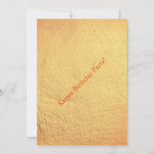 Modern Martial Arts Karate Fun Party Kindergeburts Einladung (Rückseite)