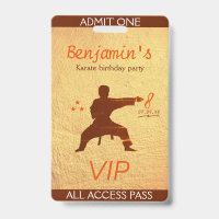 Modern Martial Arts Karate Geburtstagsparty VIP Pa