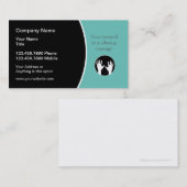 Modern Massage Therapy Theme Visitenkarte (Vorne/Hinten)