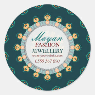 Modern Mayan Fashion Jewelier Produktaufkleber