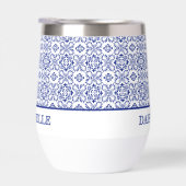 Modern Mediterranean Blue Mosaic Wedding (Rechts)