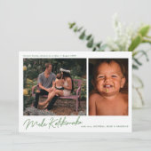 Modern Mele Kalikimaka 2 Foto Urlaub (Stehend Vorderseite)