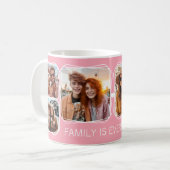 Modern Memory 6 Fotomaterial Template Pink C51 Kaffeetasse (Vorderseite Links)