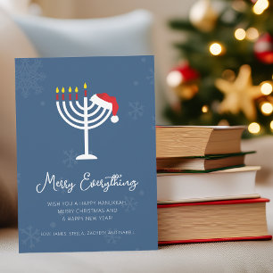 Modern Merry Alles Weihnachten Chanukka