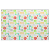 Modern Mid Century Colorful Geometric Atomic Star Stoff (Fat Quarter (45,7 x 55,9 cm))