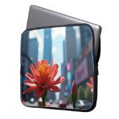 Modern Midday Midtown Bloom 15' Laptopschutzhülle (Vorderseite Links)