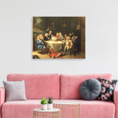 Modern Midnight Leinwanddruck (Insitu (Wohnzimmer))