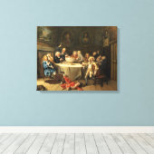 Modern Midnight Leinwanddruck (Insitu (Holzboden))