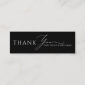  Modern Mini Packaging Inserts For Online Shops Visitenkarte (Vorderseite)