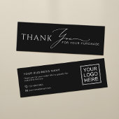 Modern Mini Packaging Inserts For Online Shops Visitenkarte