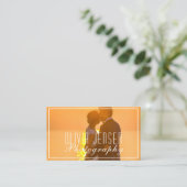 Modern & Minimal 2 Foto Layout Fotografie Visitenkarte (Stehend Vorderseite)