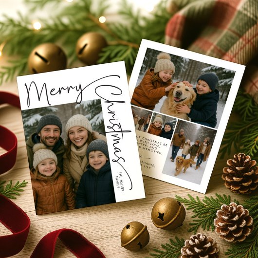 Modern Minimal 5 Foto Weihnachten