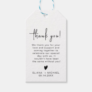 Modern Minimal Boho 1. Geburtstag Geschenkanhänger