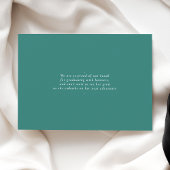 Modern Minimal Chic Graduation Announcement Card Ankündigung