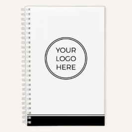 Modern Minimal Custom Logo Business Notebook Notizblock