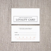 Modern Minimal Elegante Kulturpass Bellinzona Treuekarte