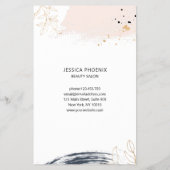 Modern, minimal flyer (Hinten)