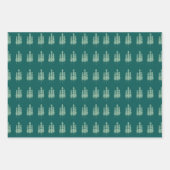 Modern Minimal Gift Wrap Geschenkpapier Set (Vorderseite 3)