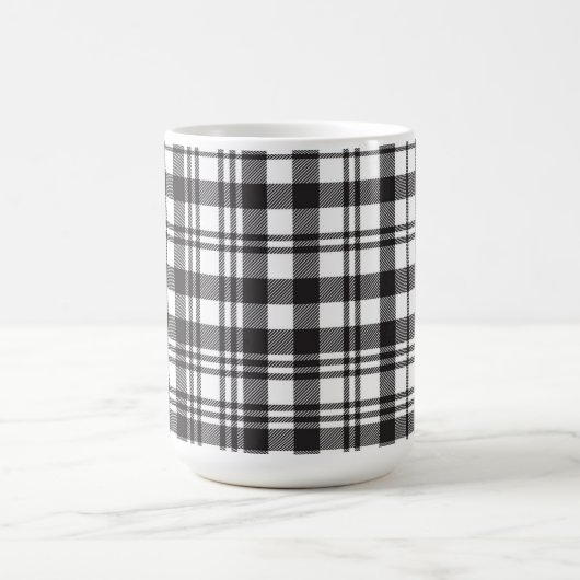Modern Minimal Pattern Kaffeetasse (Mittel)