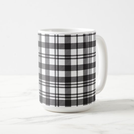 Modern Minimal Pattern Kaffeetasse (VorderseiteRechts)