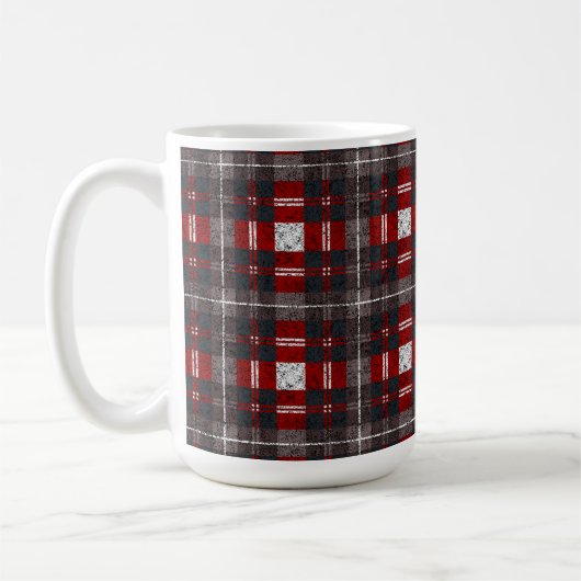 Modern Minimal Pattern Kaffeetasse (Links)