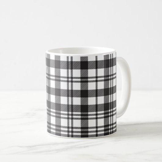 Modern Minimal Pattern Kaffeetasse (VorderseiteRechts)