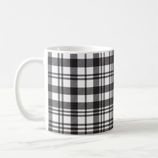 Modern Minimal Pattern Kaffeetasse (Links)